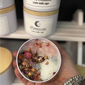 Warm Vanilla Sugar Affirmation Candle